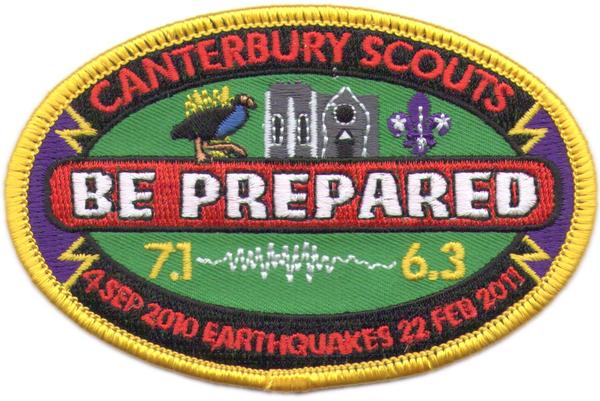 New Be Prepared Badge 